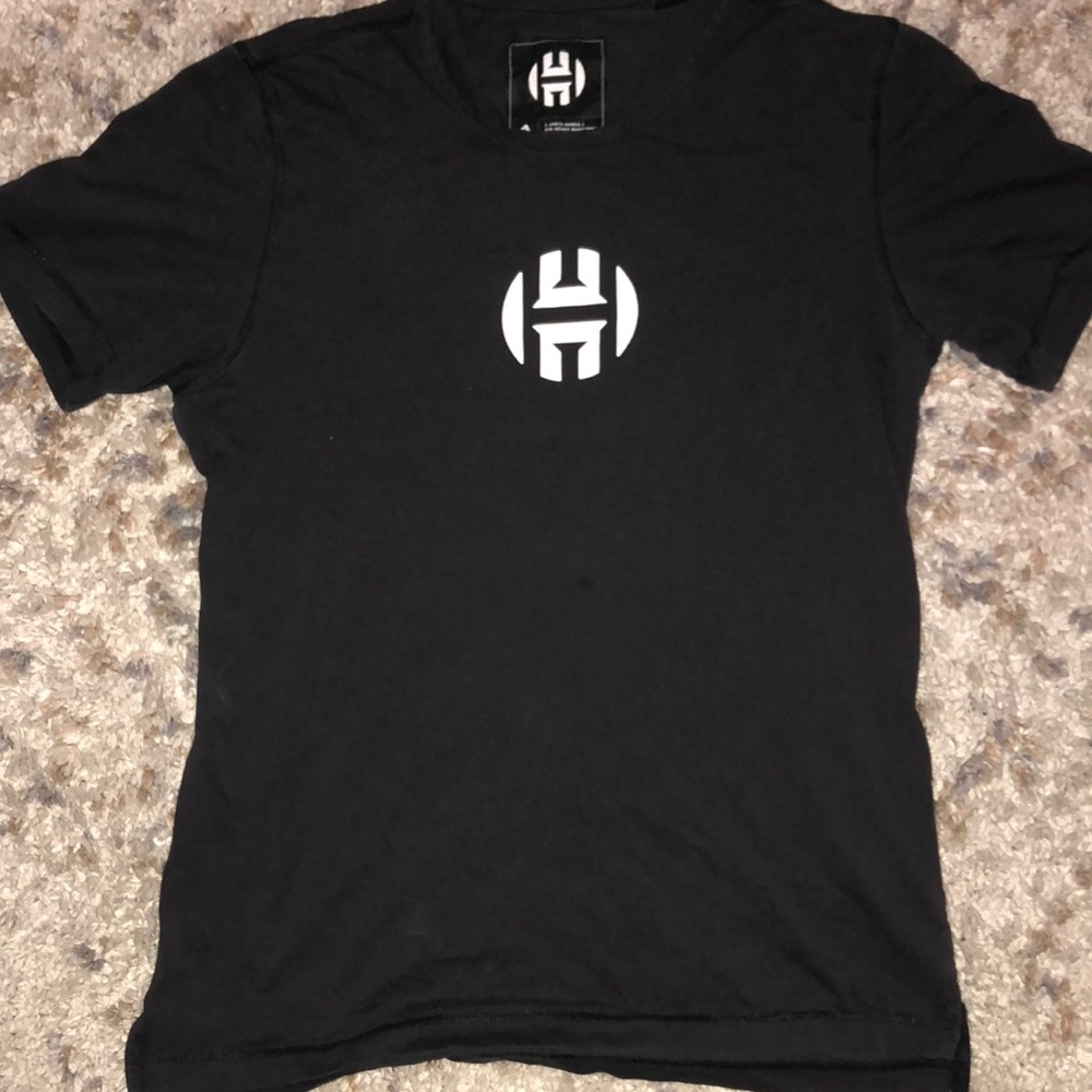James Harden; Adidas T-shirt.